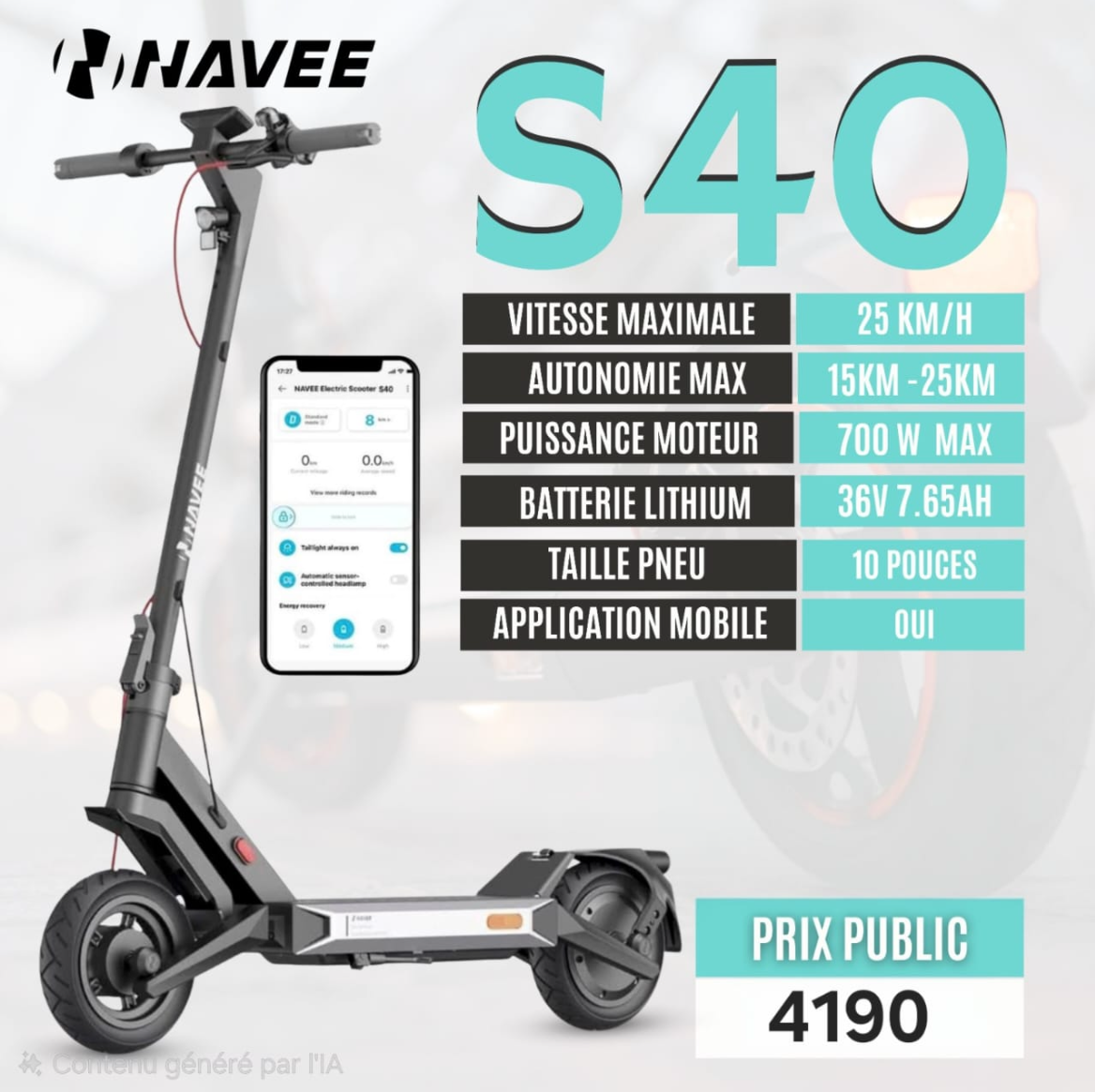 NAVEE S40