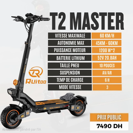 RUITOO T2 MASTER