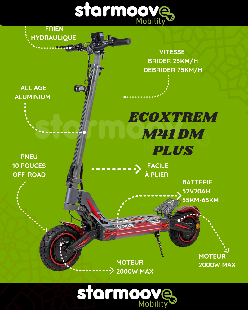ECOXTREM M41 TANK ULTIMATE DOUBLE MOTEUR