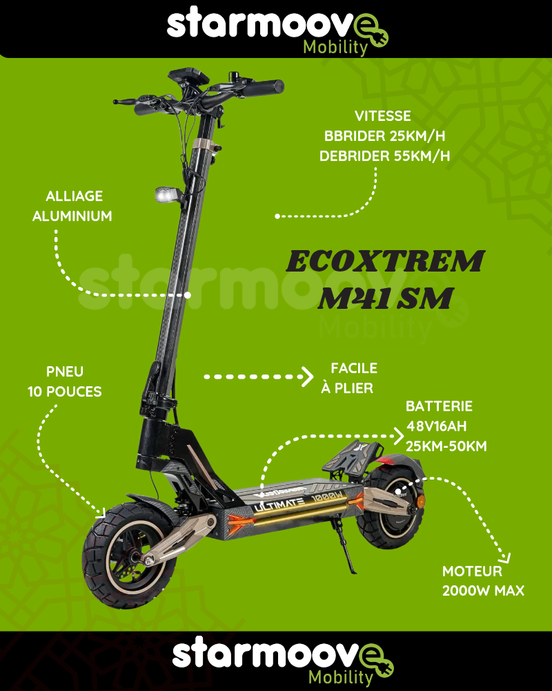 ECOXTREM M41 TANK ULTIMATE SINGLE MOTEUR
