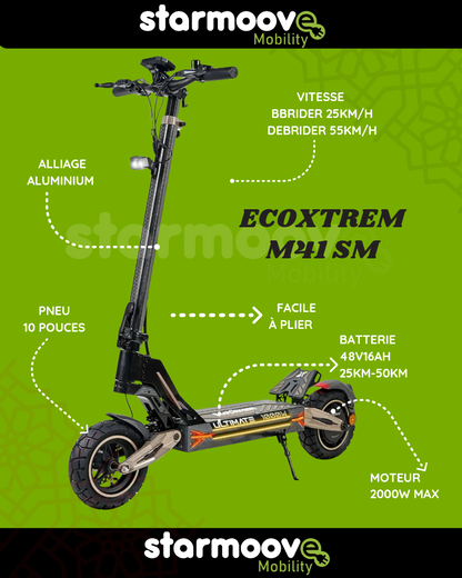ECOXTREM M41 TANK ULTIMATE SINGLE MOTEUR