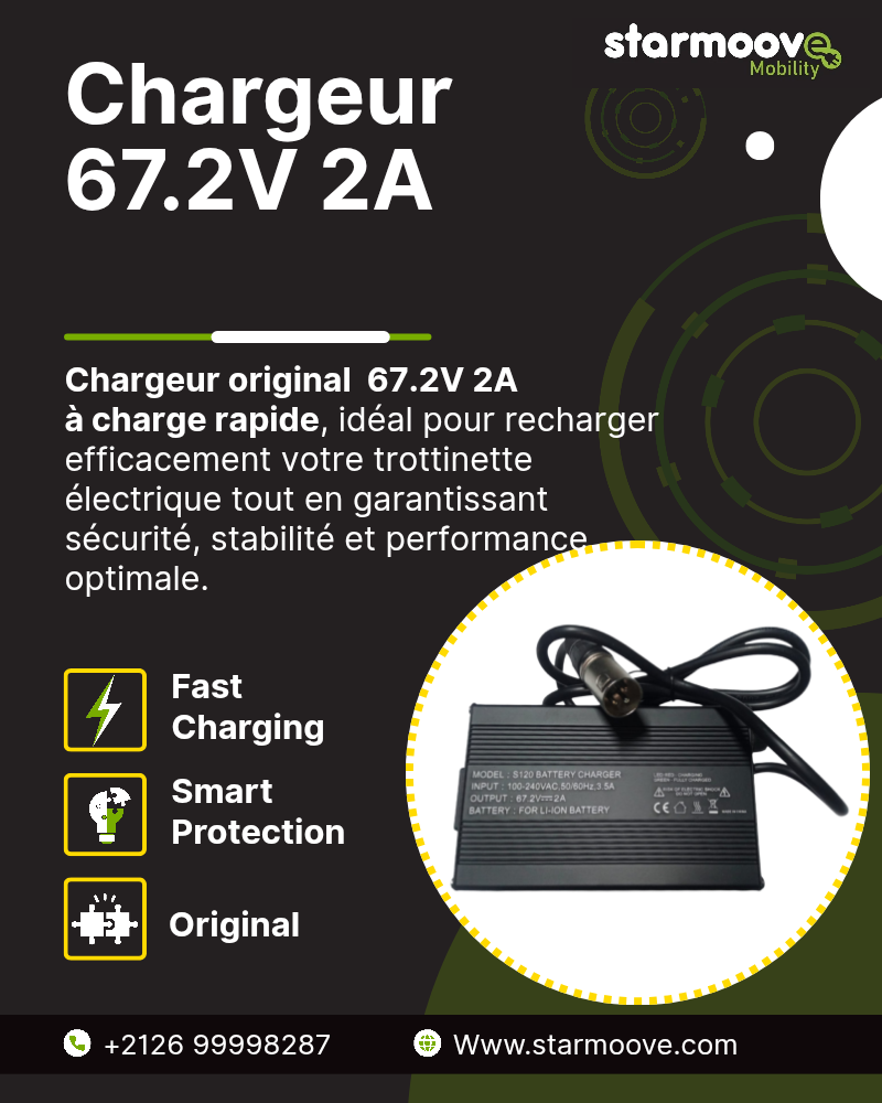 67.2V 2Ah