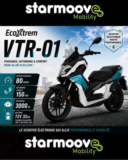 MOTO ÉLECTRIQUE ECOXTREM VTR-01